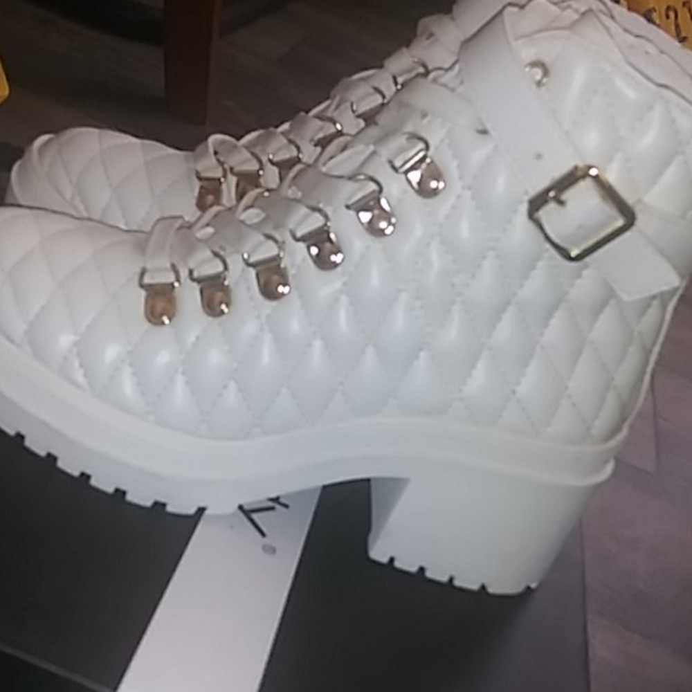 White Booties - Picture 5 of 5